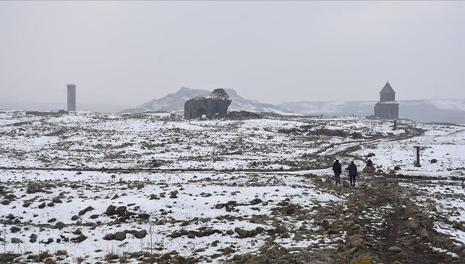 'Medeniyetler Beşiği' Ani Örenyeri'nde 2020'yi sessiz geçti