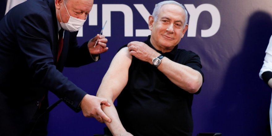 Netanyahu, canlı yayında koronavirüs aşısı oldu