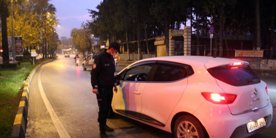 Kısıtlamalara Uymayanlara İşlem Yapıldı