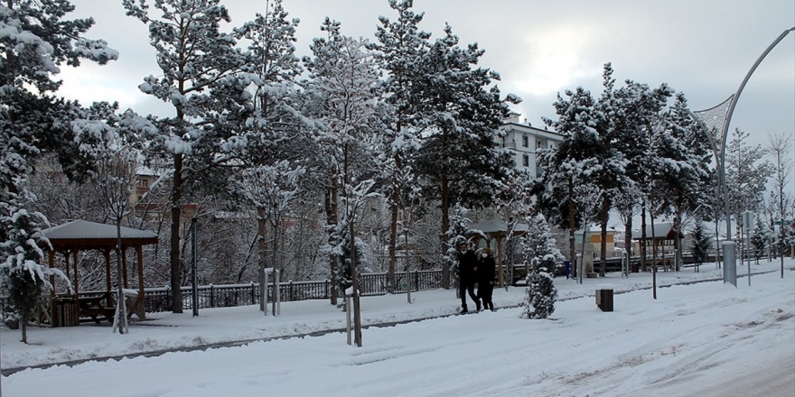 Doğu Anadolu'da Kar Kentleri Beyaza Bürüdü