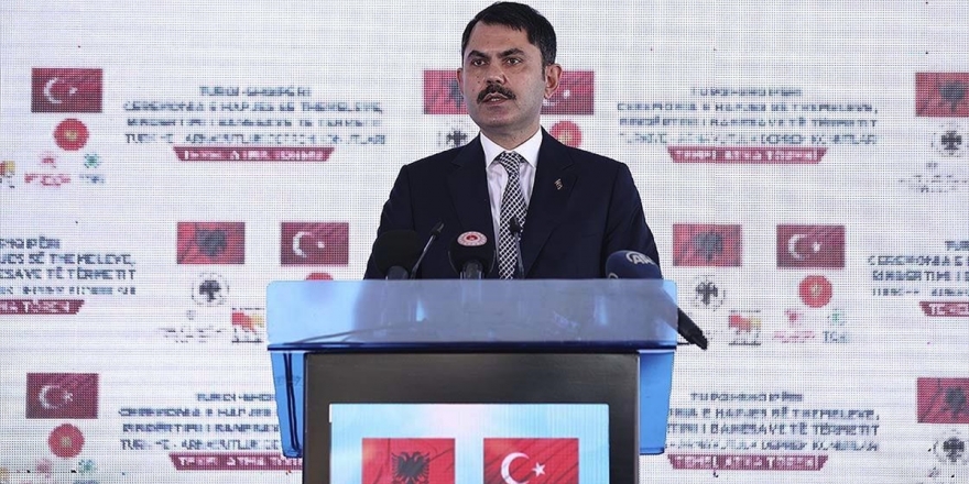 Bakan Kurum: Arnavutluk'ta İnşa Edilecek Konutlar İki Ülke Arasındaki Kardeşlik Hukukunu Daha Da Güçlendirecek