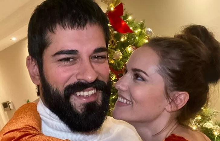 Fahriye Evcen'den Burak Özçivit'e romantik doğum günü mesajı