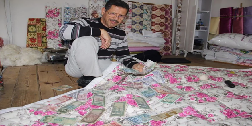 Aydın'da Yorgancıya Götürülen Yorgandan Servet Çıktı!