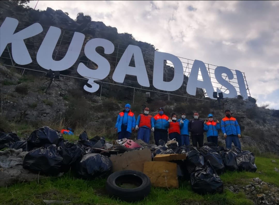 KESE DAĞI’NDAN TOPLANAN 200 KİLOGRAM ATIK GERİ DÖNÜŞTÜRÜLECEK