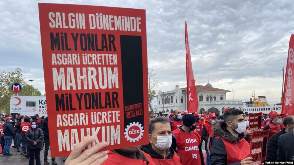 Asgari Ücrete İşçi Konfederasyonları Tepkili