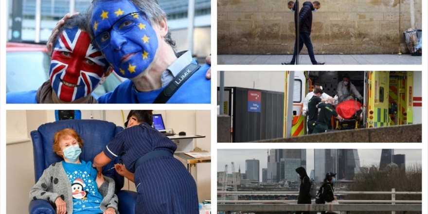 2020 İngiltere'nin Kovid-19 Salgını Ortasında Ab'den 'Kontrolü Geri Aldığı' Yıl Oldu