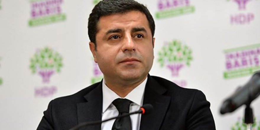 Demirtaş'tan Şehitler İçin Taziye Mesajı