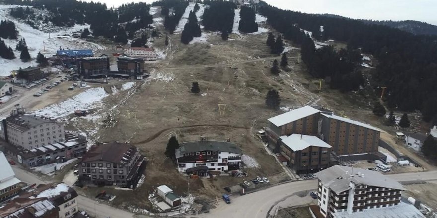 Yılbaşında Uludağ Kara Hasret