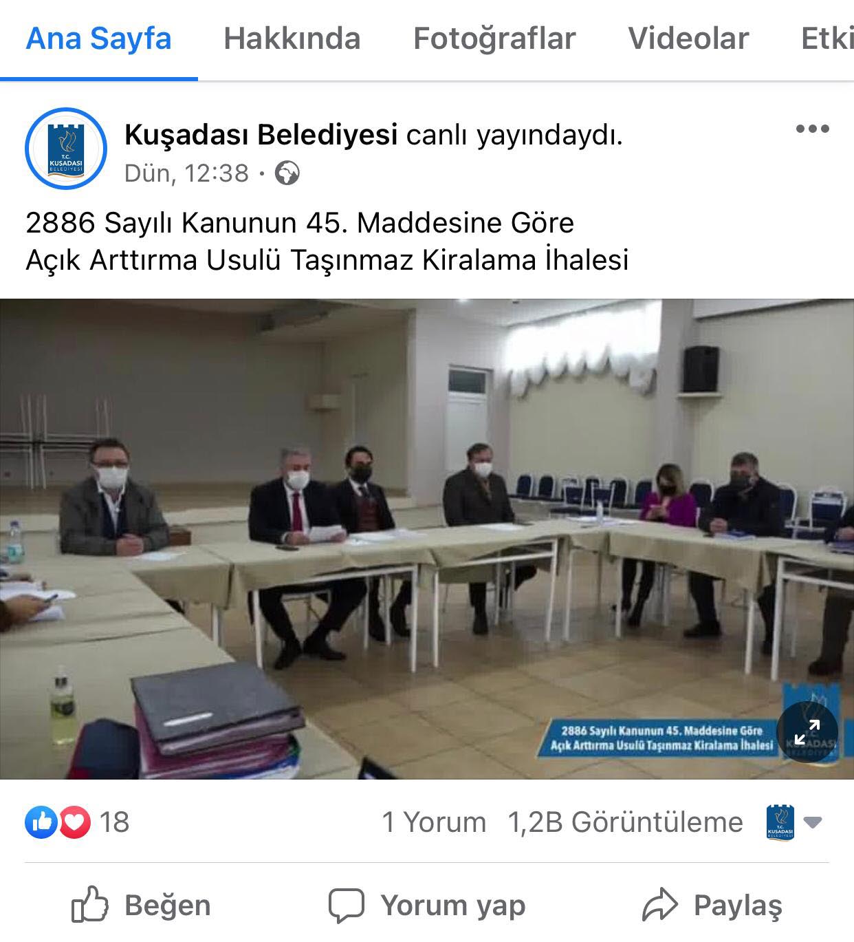  KUŞADASI’NDA ŞEFFAF BELEDİYECİLİKTEN ÖDÜN YOK