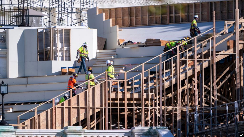 Biden Sıradışı Yemin Törenine Hazırlanıyor