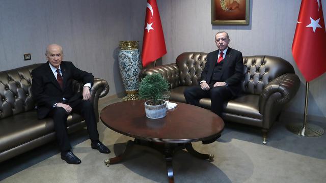 Cumhurbaşkanı Erdoğan, Bahçeli'yi Evinde Ziyaret Edecek