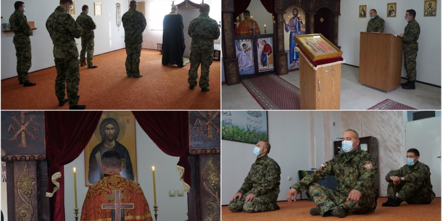 Sırbistan Ordusundaki Müslüman Ve Ortodoks Askerler Aynı Çatı Altında İbadet Ediyor