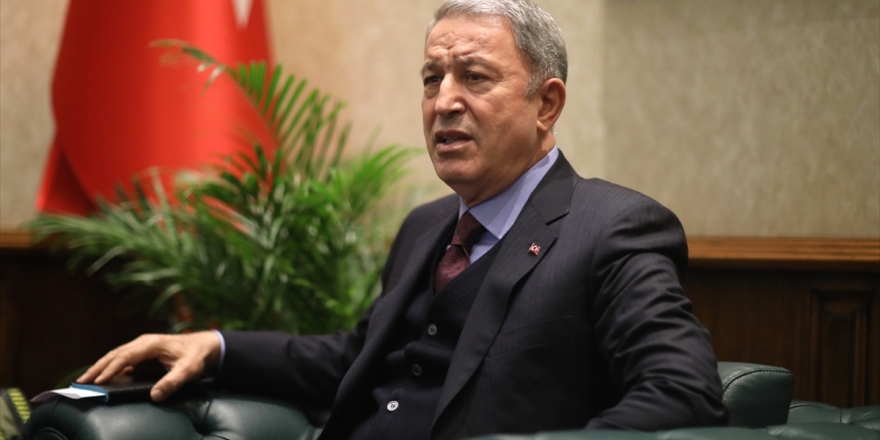 Milli Savunma Bakanı Akar: Yunanistan'la Görüşmeler Çerçevesinde Sorunlarımızın Çözülebileceğine İnanıyoruz