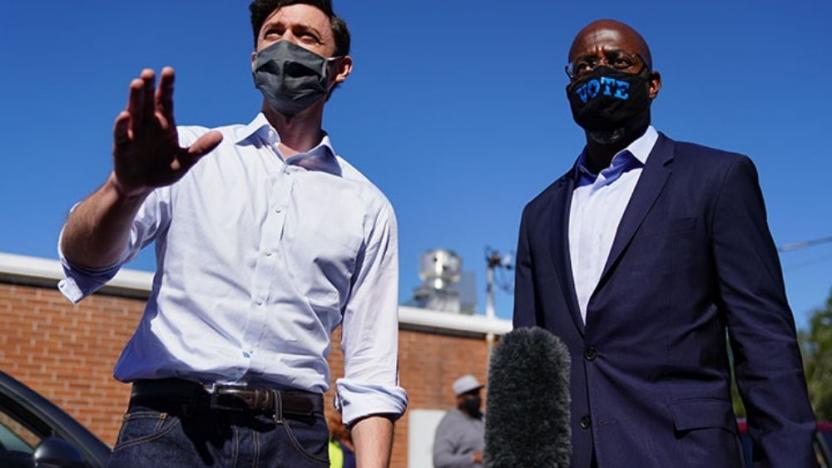 Georgia'da İki Demokrat Aday Zafer İlan Etti!