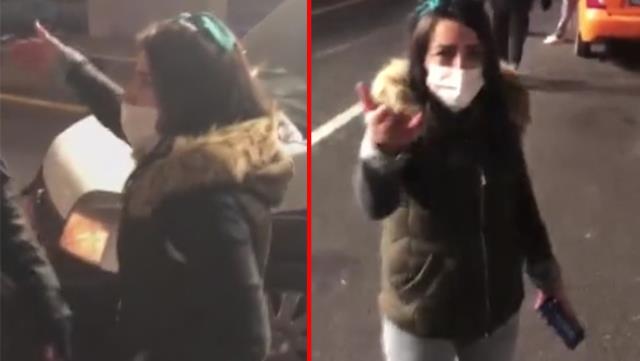 Kısıtlamayı İhlal Eden Alkollü Kadından Gazetecilere Tehdit: