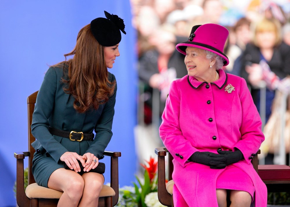 Kraliçe Elizabeth'ten Kate Middleton'a doğum günü kutlaması