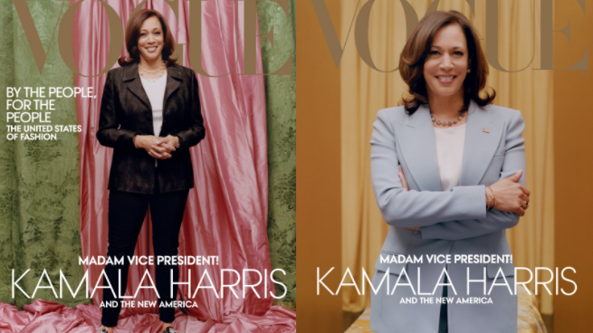 Vogue dergisinin Kamala Harris'li kapağına "cilt beyazlatma" tepkisi