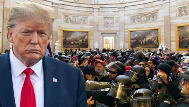 Trump, kanlı Kongre baskınıyla ilgili konuştu: Ben şiddet istemiyorum
