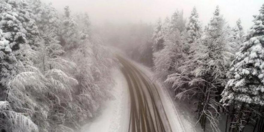 Uludağ Beyaza Büründü