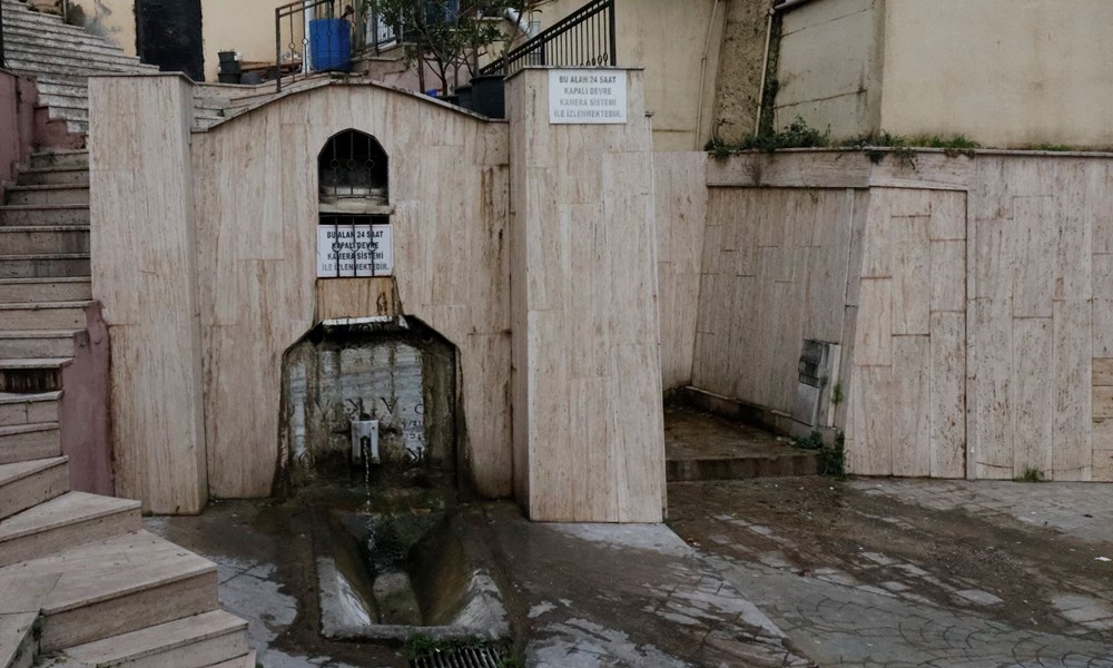 200 yıllık Kertil Tekke çeşmesinin musluklarını bile çaldılar, şimdi koruma altında