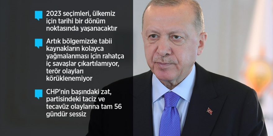 Cumhurbaşkanı Erdoğan: Ülkemizin Ve Milletimizin Geleceği İçin Vizyonu, Hedefleri, Projesi Olan Tek Parti Biziz