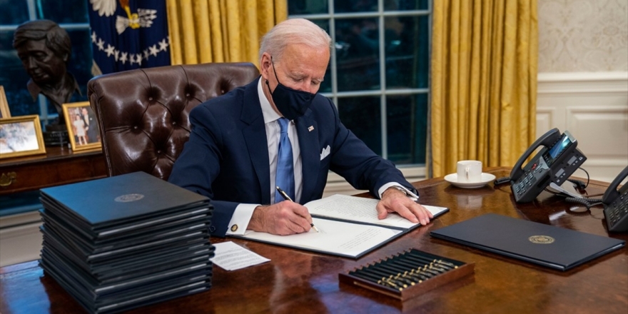 Abd Başkanı Biden Kovid-19'dan En Fazla Etkilenen Kesimlere Yönelik 2 Kararname İmzaladı