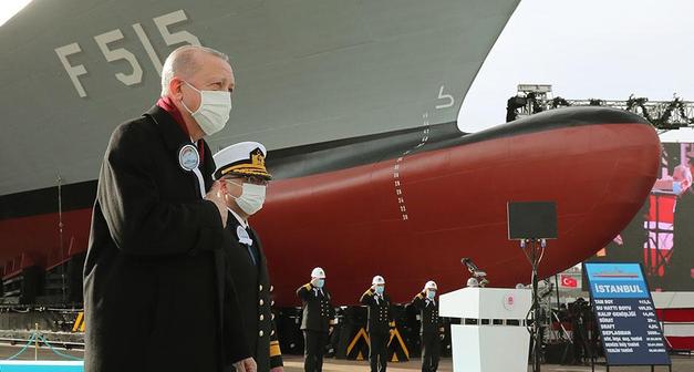 Cumhurbaşkanı Erdoğan: Kendi savaş gemisini tasarlayan 10 ülke içinde yer alıyoruz