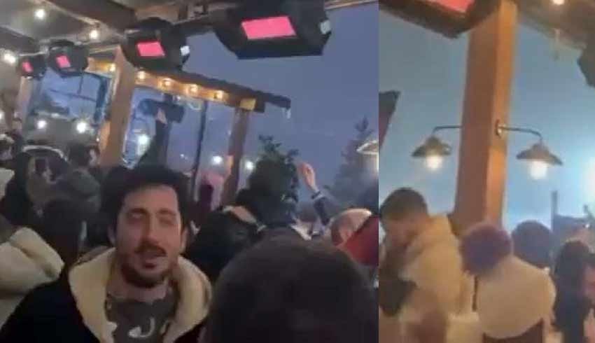 Uludağ'da tepki çeken görüntüler