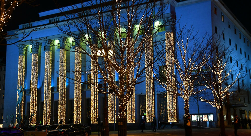 Nobel ödülü ziyafeti verilen 'Mavi salon' aşı merkezi oluyor