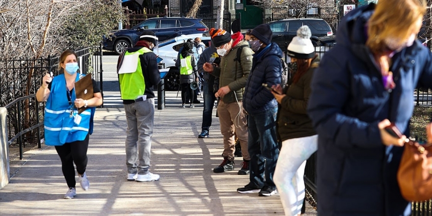 Abd'de Kovid-19'dan Ölenlerin Sayısı 450 Bini Aştı