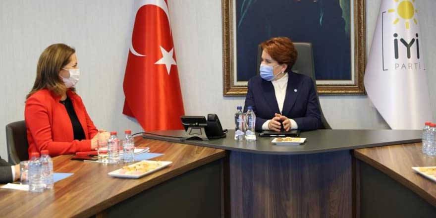 DİSK'ten İYİ Parti Genel Başkanı Akşener'e ziyaret