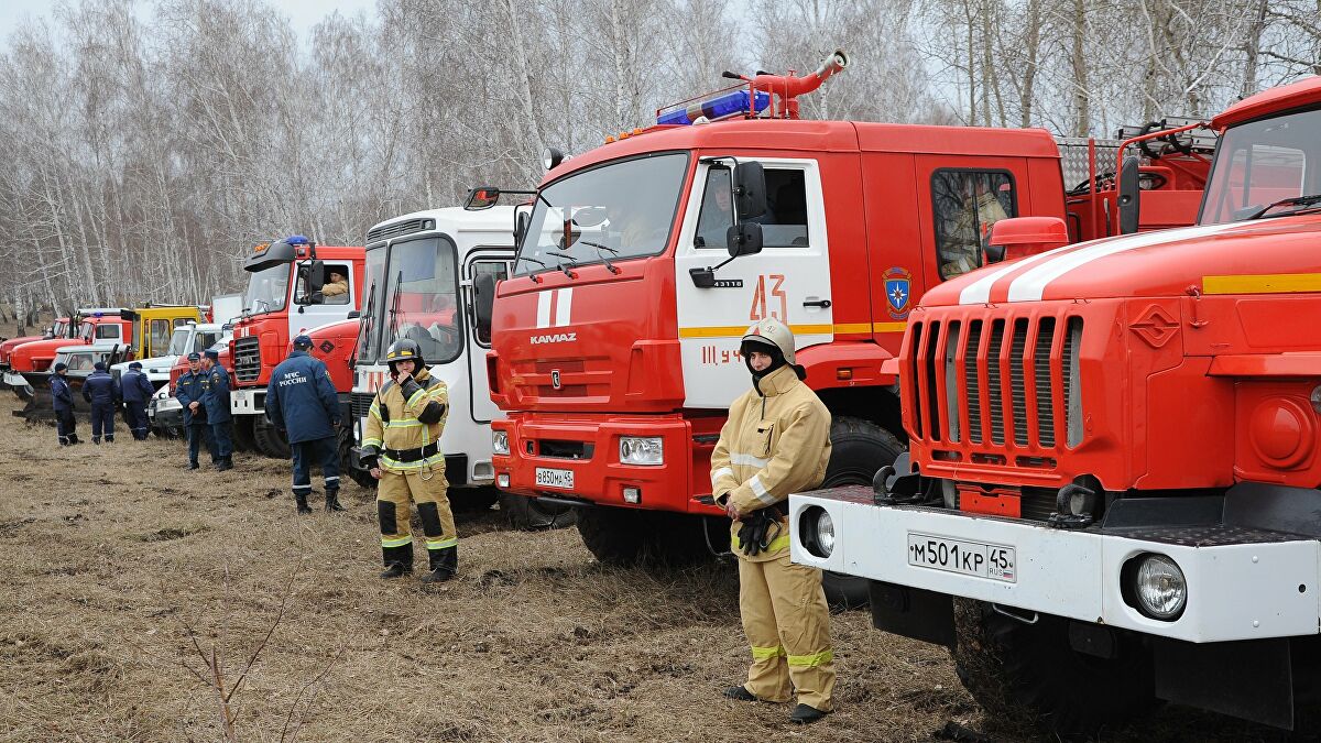 Rusya'da dev fabrika yangını