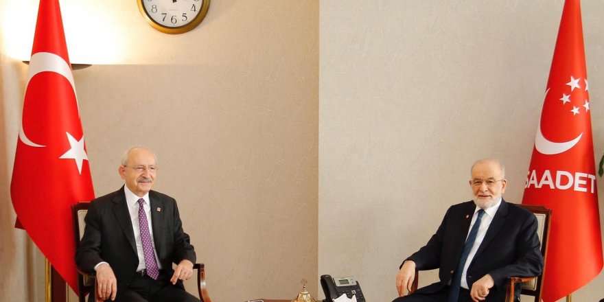 Kılıçdaroğlu'ndan Karamollaoğlu'na Ziyaret