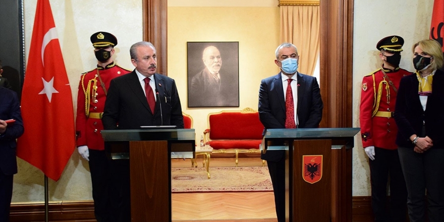 Tbmm Başkanı Şentop: Fetö'nün Türkiye-arnavutluk İlişkilerini Zehirlemesine Asla İzin Vermeyeceğiz