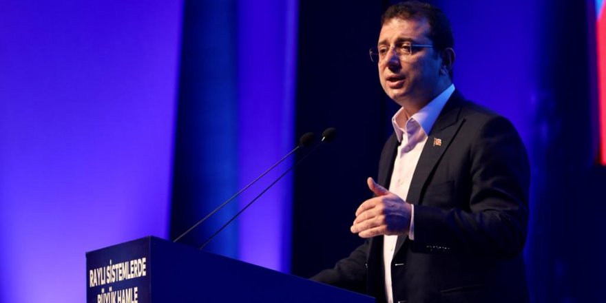 İmamoğlu: “2029 hedefimiz   622 kilometre raylı sistem”