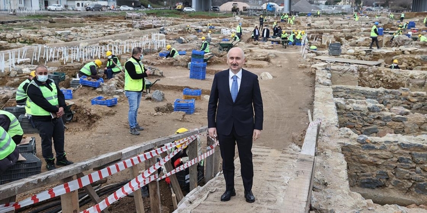 Bakan Karaismailoğlu: Haydarpaşa Gar Alanı, Arkeopark Ve Gar Kompleksi, Tasarım Konseptiyle Dünyada Bir İlk Olacak