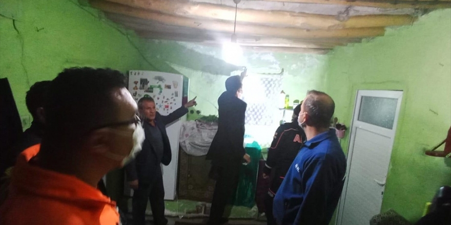 Konya'nın Tuzlukçu İlçesinde Hasar Tespit Çalışmaları Sürüyor