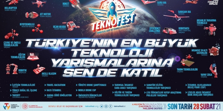 Teknofest Kapsamındaki Roket Yarışması'na Başvurular Sürüyor