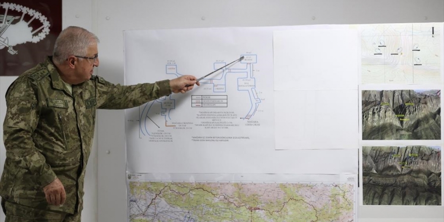 Genelkurmay Başkanı Orgeneral Güler: Harekat İle Teröristlere Ait Karargah Ve Mağaraların İmhası Planlanmıştır
