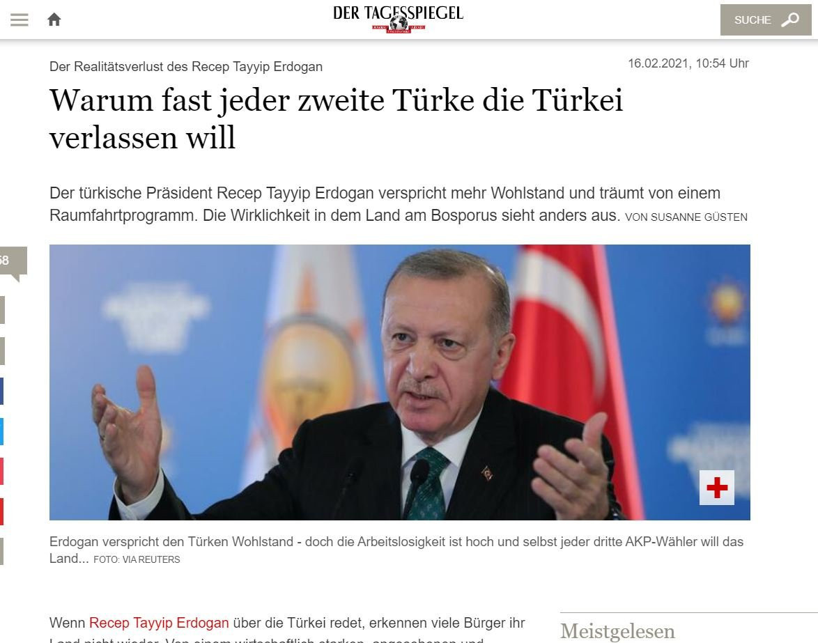 Alman gazetesinden olay Türkiye analizi: İki Türk’ten biri...