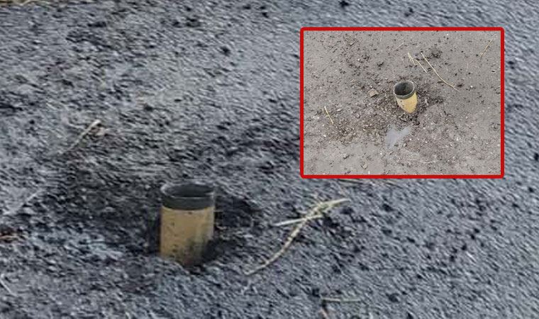 PKK tarafından atılan roketler Çukurca'da bir köye düştü