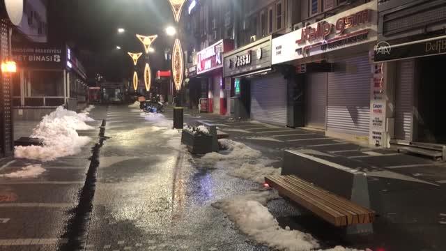 BALIKESİR - Sokağa çıkma kısıtlaması