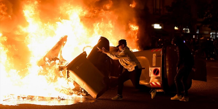 İspanya'daki Gösteriler Dördüncü Gününde De Olaylı Geçti