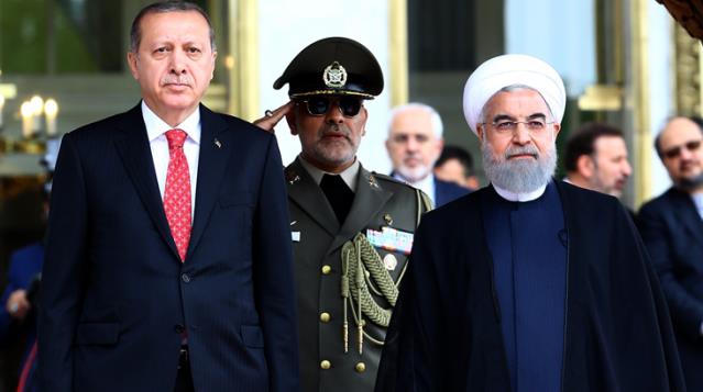 Cumhurbaşkanı Erdoğan, İran Cumhurbaşkanı Ruhani ile görüştü