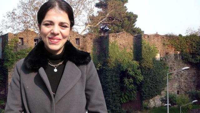 700 yıllık kale, dedesinden genç kadına miras kaldı!