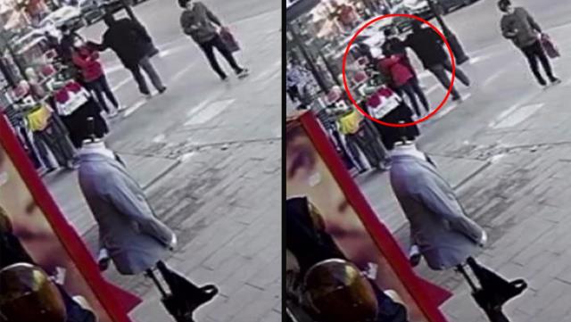 Kaldırımda anneannesini beklerken yüzüne yumruk yiyen küçük kız neye uğradığını şaşırdı