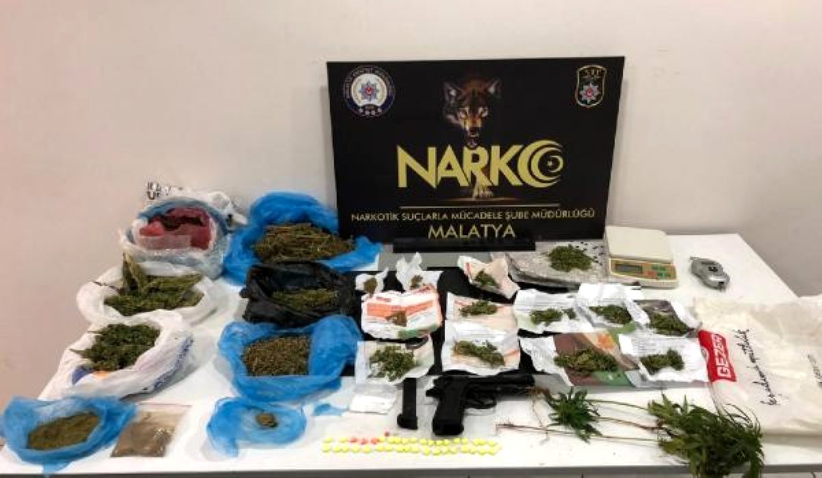 Malatya'da uyuşturucu operasyonu