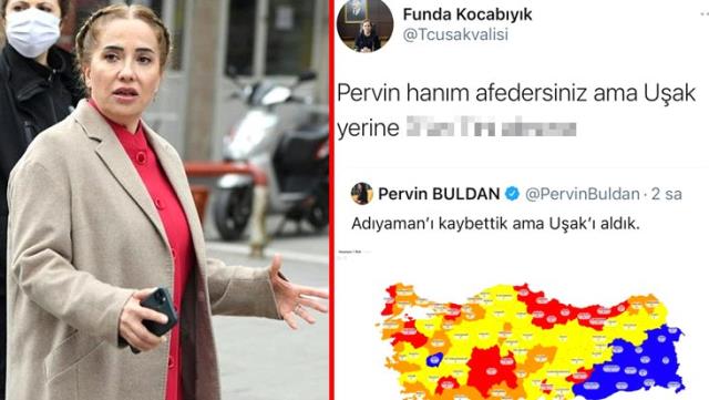 Uşak Valisi, HDP'li Buldan'a yönelik küfürlü tweet