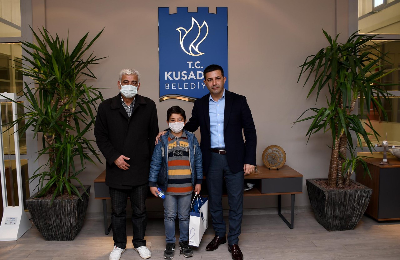 BAŞKAN ÖMER GÜNEL MİNİK EFE’YE VERDİĞİ SÖZÜ TUTTU