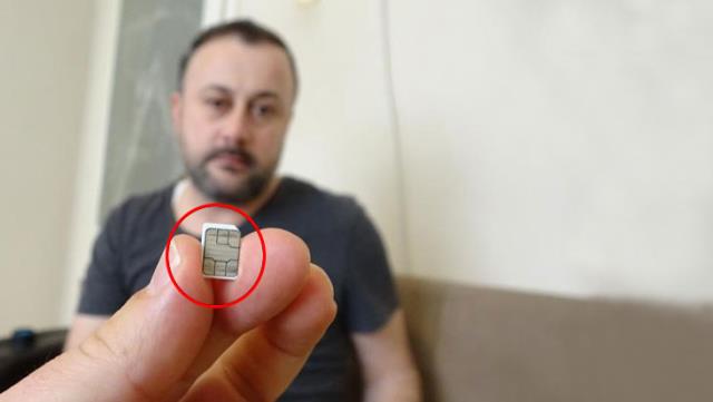 Sim kartını çöpe atan vatandaşın hayatı karardı!